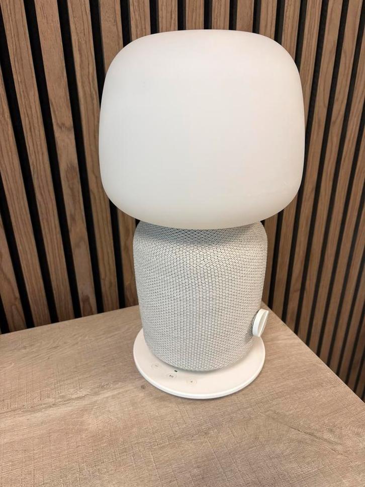 Ikea Symfonisk Lamp box Sonos, Audio, Tv en Foto, Luidsprekers, Zo goed als nieuw, Front, Rear of Stereo speakers, Minder dan 60 watt