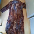 Lange Jurk bruin norah 44, Bruin, Verzenden, Maat 42/44 (L), Zo goed als nieuw