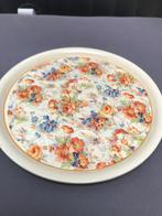 Eierdoppen bord met bloemen van societe ceramique., Ophalen