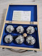 Jeu de boules ballen in houten koffertje ( nieuw ), Sport en Fitness, Bowlen, Ophalen of Verzenden, Nieuw, Bal