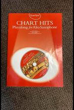 Chart Hits - saxofoon boek met CD, Muziek en Instrumenten, Ophalen of Verzenden, Zo goed als nieuw, Alt