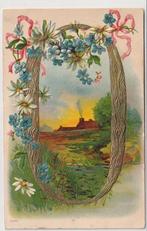 fantasie letter O, Ophalen of Verzenden, Voor 1920, Gelopen, Overige thema's