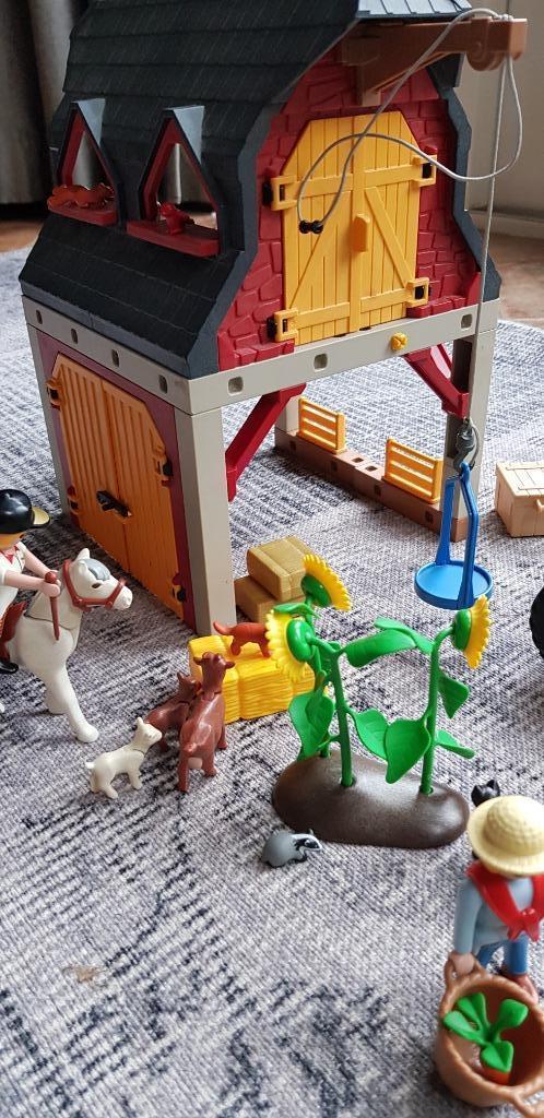 playmobiel boerderij, Kinderen en Baby's, Speelgoed | Playmobil, Zo goed als nieuw, Complete set, Ophalen of Verzenden