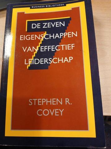 De zeven eigenschappen van effectief leiderschap - Covey beschikbaar voor biedingen