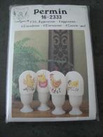 eierdop warmhouders, Ophalen of Verzenden, Nieuw, Handborduren, Patroon