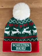 NIEUW kerstmuts Schulten Bräu Muts unisex voor een SPOTPRIJS, Nieuw, Overige maten, Ophalen of Verzenden, Schulten Brau