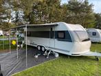 Hobby kfu650 met airco,mover ,stapelbed, Rondzit, Hobby, Koelkast, Particulier