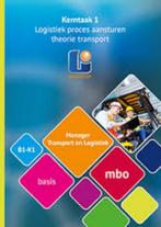 manager transport logistiek b1 k1  basis mbo, Boeken, Ophalen of Verzenden, Zo goed als nieuw, Overige niveaus