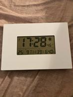 Digitale Wekker/Klok met Temperatuur, Ophalen of Verzenden, Gebruikt, Kleiner dan 8 inch