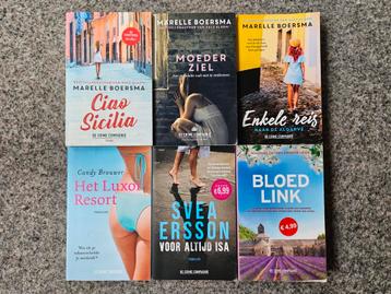 6 Crime Campagnie boeken beschikbaar voor biedingen