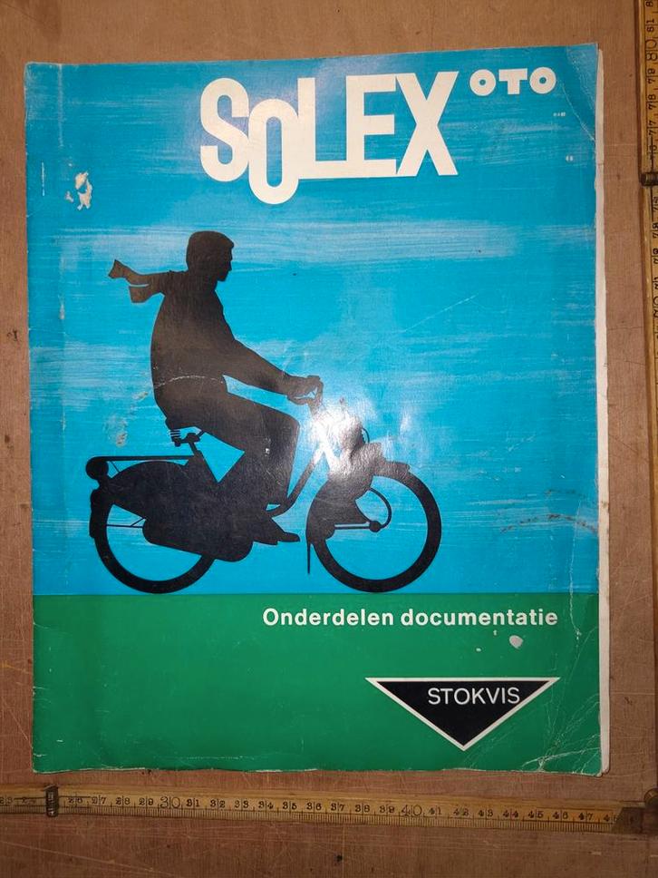 Solex onderdelen documentatie map, Fietsen en Brommers, Handleidingen en Instructieboekjes, Gebruikt, Ophalen of Verzenden