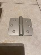 10 st. Aluminium scharnieren, Ophalen of Verzenden, Zo goed als nieuw, Overige materialen, Scharnier