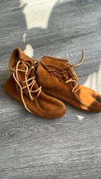 Minnetonka, maat 36, laarsjes., Kleding | Dames, Bruin, Lage of Enkellaarzen, Ophalen of Verzenden, Zo goed als nieuw