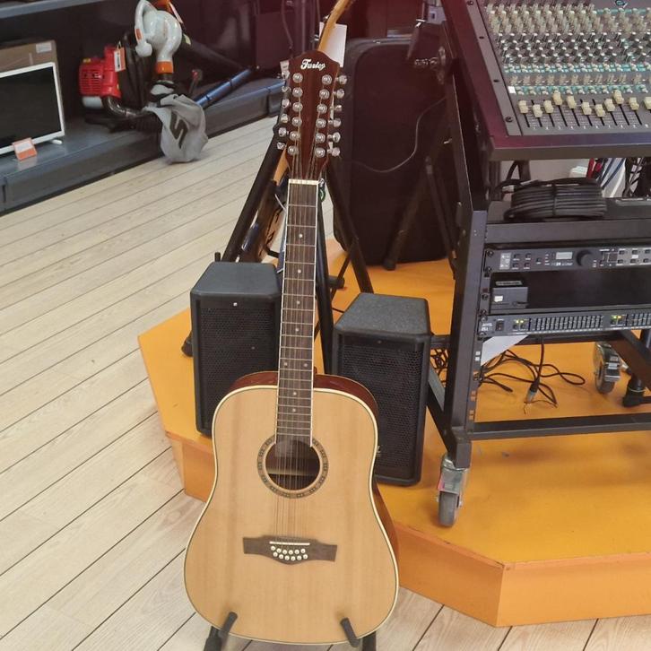 Fazley W95ND Natural  12-snarige akoestische western gitaar, Muziek en Instrumenten, Snaarinstrumenten | Gitaren | Akoestisch