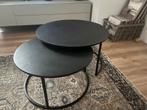 Salontafeltjes, Huis en Inrichting, 50 tot 100 cm, Rond, Ophalen of Verzenden, Zo goed als nieuw