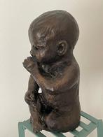 Uniek geboetseerd babybeeld - 35 cm, Ophalen of Verzenden