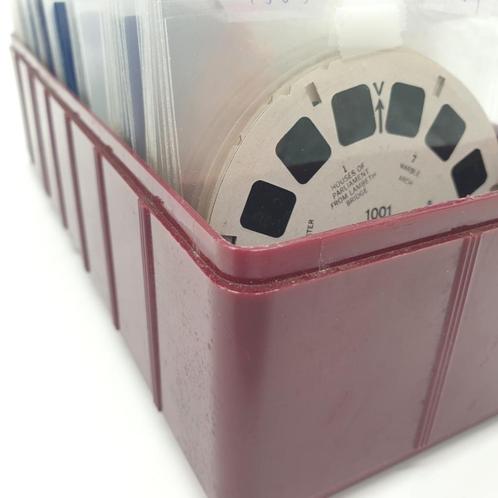 Viewmaster single reels Scandinavië en Groot Brittannië, Verzamelen, Speelgoed, Gebruikt, Verzenden