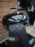 Weber master touch gbs 57cm met luxe hoes!!!, Tuin en Terras, Houtskoolbarbecues, Ophalen, Gebruikt
