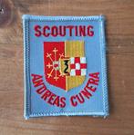 Scouting Andreas Cunera, Verzamelen, Scouting, Ophalen of Verzenden, Zo goed als nieuw, Embleem, Speld of Insigne