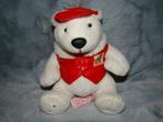 happy horse ijsbeer met rood jasje  uit 1996 beer, Ophalen of Verzenden, Zo goed als nieuw, Beer