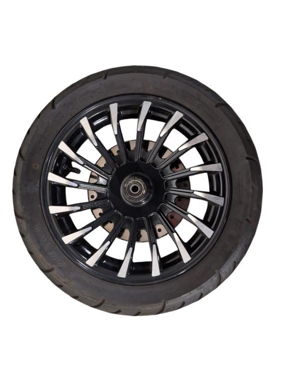 Voorband voorvelg remschijf origineel GTS Palermo, Fietsen en Brommers, Brommeronderdelen | Scooters, Gebruikt, Ophalen of Verzenden