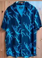✅️ C&A blouse met bliksem-motief maat L, Kleding | Heren, Overhemden, Overige kleuren, Zo goed als nieuw, Halswijdte 41/42 (L)