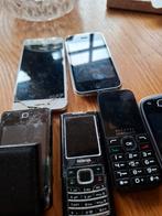 7 oude telefoons, Ophalen of Verzenden, Geen camera, Zwart