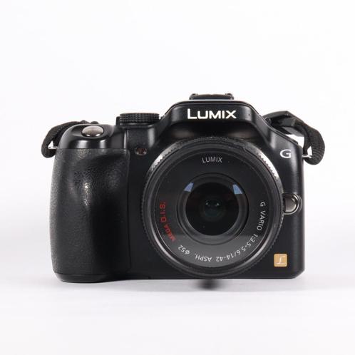 Panasonic Lumix DMC- G5 + 14-42mm Lenz - Incl. Garantie (B), Audio, Tv en Foto, Fotocamera's Analoog, Gebruikt