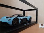 Aston Martin Valkyrie 2023 Pearl Light Blue -GT Spirit 1:18, Overige merken, Auto, Nieuw, Ophalen of Verzenden