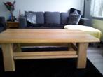 Salontafel blank eiken, Huis en Inrichting, Ophalen, 100 tot 150 cm, 50 tot 100 cm, Zo goed als nieuw