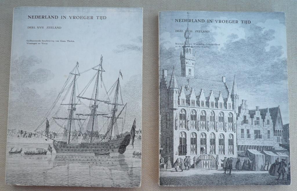 Nederland in vroeger tijd, delen XVII en XVIII (Zeeland), Boeken, Ophalen of Verzenden, Gelezen, Tirion