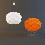 Witte Retro Hanglamp IKEA Fillsta 70cm ALS NIEUW, Ophalen of Verzenden, Zo goed als nieuw, 50 tot 75 cm