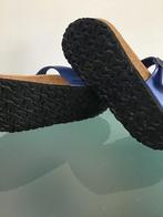 GRATIS VERZENDEN | BIRKENSTOCK Gizeh blauwe slippers 37, Kleding | Dames, Schoenen, Slippers, Zo goed als nieuw, Birkenstock, Verzenden