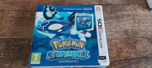 Pokemon Alpha Sapphire Fan Edition - Nintendo 3DS compleet, Spelcomputers en Games, Games | Nintendo 2DS en 3DS, Zo goed als nieuw
