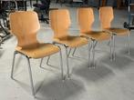 40x Stapelstoelen Kantinestoelen, Huis en Inrichting, Stoelen, Ophalen, Gebruikt, X, Vijf, Zes of meer stoelen