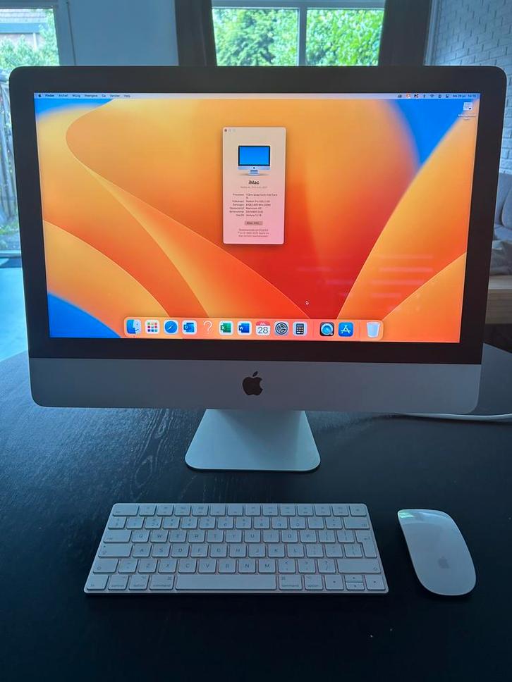IMac 21,5” 4K Retina | 1TB | i5 | 2017, Computers en Software, Apple Desktops, Gebruikt, iMac, 3 tot 4 Ghz, 8 GB, Ophalen of Verzenden