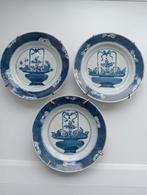18e eeuwse Chinese porseleinen borden (3 stuks), Antiek en Kunst, Ophalen of Verzenden