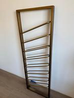 Gouden Wijnrek, Huis en Inrichting, Woonaccessoires | Wijnrekken, Ophalen, 5 tot 15 flessen, Zo goed als nieuw, Metaal