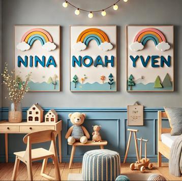 Naam Bord Kinderkamer - Gepersonaliseerd! beschikbaar voor biedingen