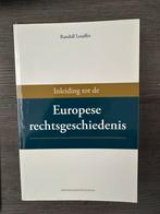 Inleiding tot de Europese rechtsgeschiedenis, Boeken, 14e eeuw of eerder, Europa, Zo goed als nieuw, Randall Lesaffer