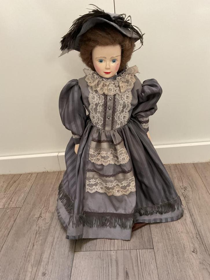 Handgemaakte pop, Verzamelen, Poppen, Gebruikt, Pop, Ophalen of Verzenden