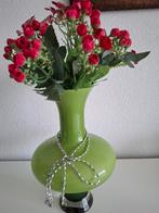 Prachtige vaas met kunstbloemen, Ophalen