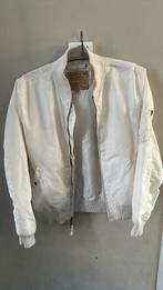 Alpha industries zomer jas maat L, Kleding | Heren, Jassen | Zomer, Ophalen of Verzenden, Zo goed als nieuw, Maat 52/54 (L), Wit