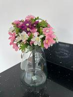 Madeliefjes Kunstmatige Decoratieve Bloem Incl. glazen vaas, Ophalen of Verzenden