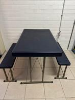 Campingtafel picknicktafel speeltafel, Overige materialen, Ophalen of Verzenden, Zo goed als nieuw, Inklapbaar