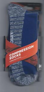 Compression 2 paar sokken schoenmaat 43. Te groot gekocht., Ophalen of Verzenden, Nieuw, Maat 43 t/m 46, Blauw