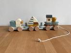 Little Dutch Sailors Bay blokkentrein boot meeuw, Ophalen, Zo goed als nieuw, Duw- of Trekspeelgoed