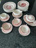 Maestricht societe ceramique boerenhoeve rood, Antiek en Kunst, Antiek | Servies los, Ophalen of Verzenden
