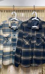 2 warme overhemden HN ANWB, Kleding | Heren, Overhemden, Ophalen of Verzenden, Zo goed als nieuw, Blauw, Halswijdte 41/42 (L)