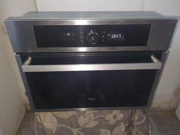 Inbouw Whirlpool combi magnetron oven 6TH SENSE werkt Super beschikbaar voor biedingen